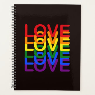 Pride Rainbow Love Planner