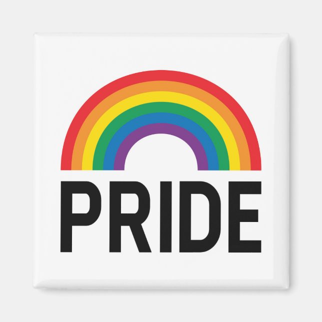 Pride Rainbow Magnet (Vorne)