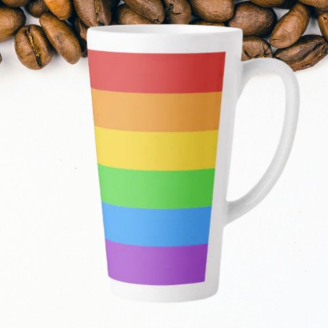 Pride Rainbow Milchtasse (Von Creator hochgeladen)