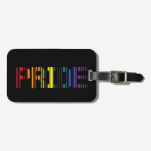 Pride Rainbow Scan LGBTQ Typografie