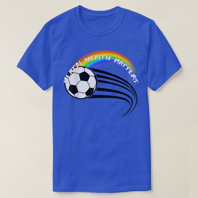 Pride Soccer Psychische Gesundheit3045 1379 T-Shirt (Design vorne)