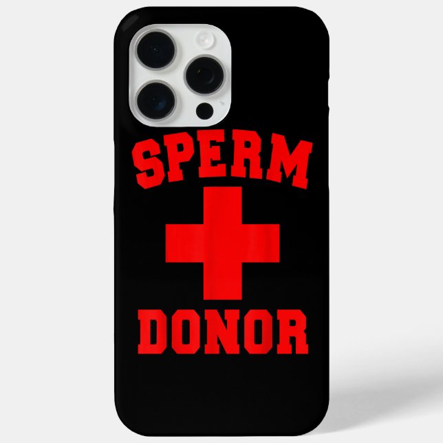 PRIDE SPERM DONOR DISPENSER FUNNY HALLOWEEN COSTUM Case-Mate iPhone HÜLLE (Rückseite)