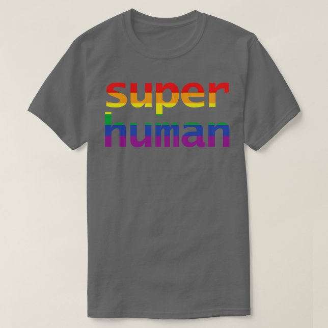 Pride Super Human T-Shirt (Design vorne)