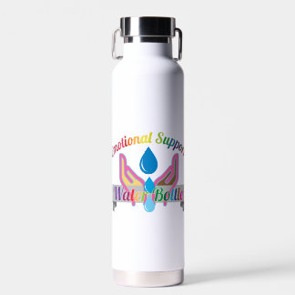 PRIDE Themed Emotional Support Water Flasche (22oz