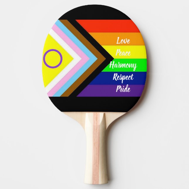 Pride Tischtennis Schläger (Vorderseite)