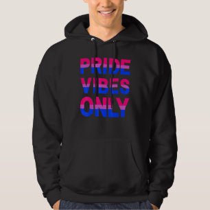 Pride Vibes only Bisexual Bi LGBTQIA Männer Frauen Hoodie