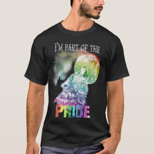 Pride Wolf T - Shirt LGBT Gay Lesbian