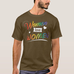 Pride Women Liebe Lesbian 3660 T-Shirt