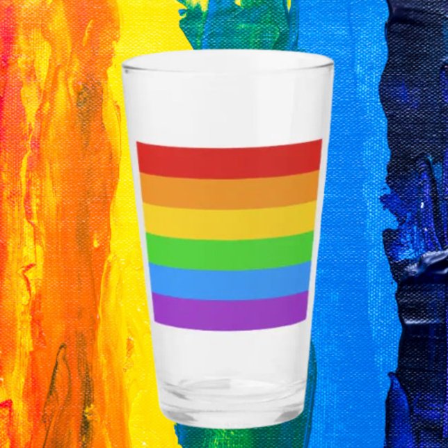 Prideful Chef: Regenbogenflagge Glas (Von Creator hochgeladen)