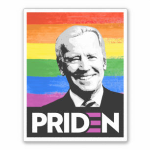 PRIDEN JOE BIDEN AUFKLEBER