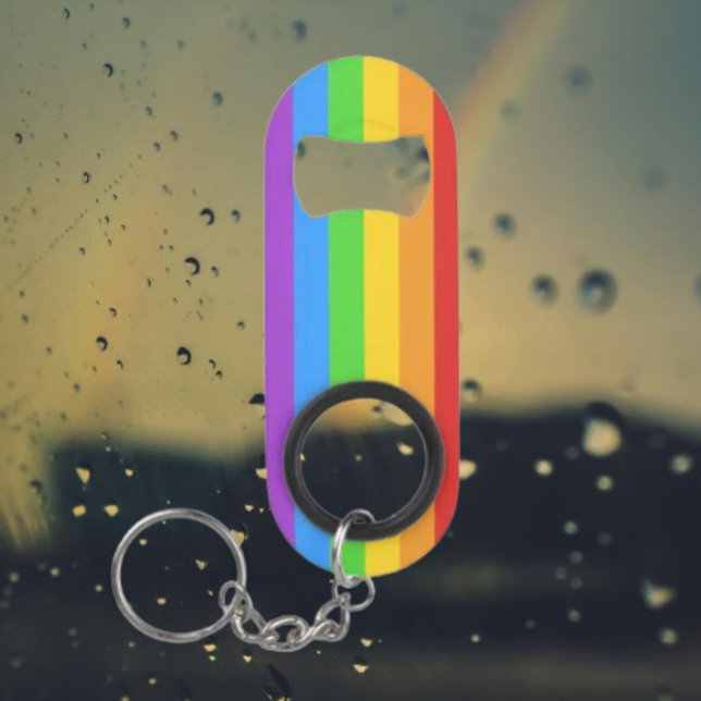 PridePop: Rainbow Pride Stainless Steel Mini Flaschenöffner (Von Creator hochgeladen)