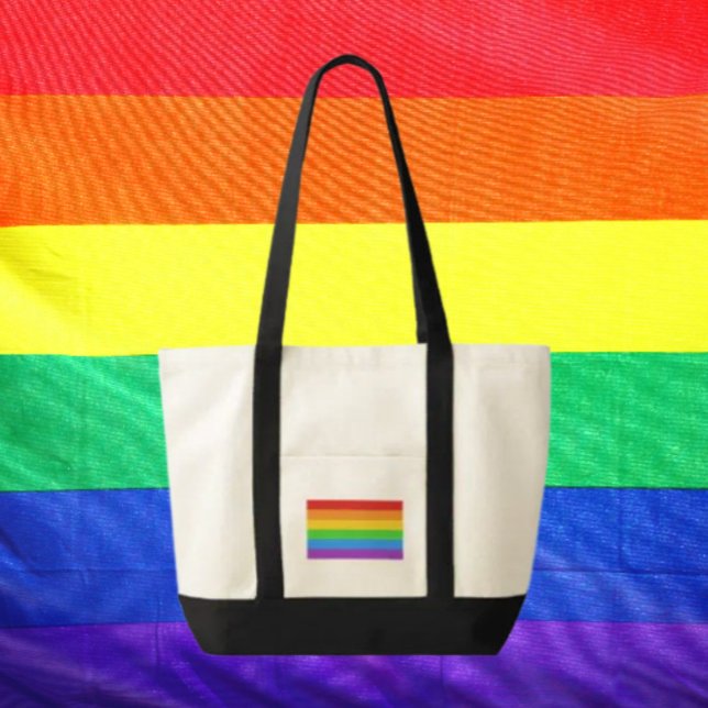 PridePulse: Rainbow Pride Impulse Tragetasche (Von Creator hochgeladen)