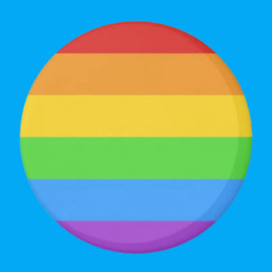 PridePulse: Regenbogen-Stolz-Button Magnet