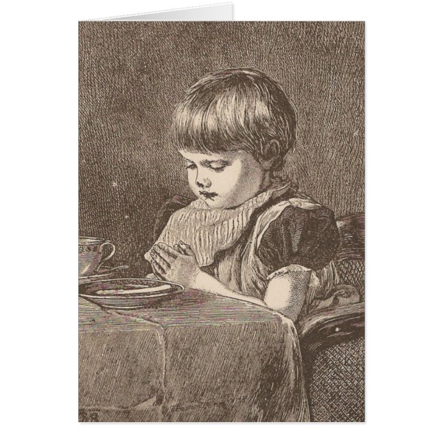 Prier Avant Le Repas (Devant)