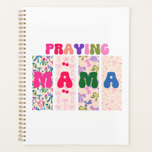 Prier Mama Croquette Bow Affirmation Florale