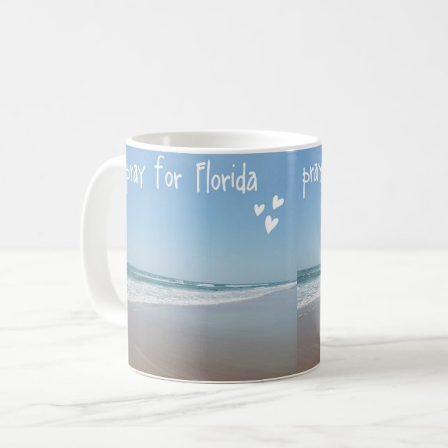 prier pour floride milton mug (Devant gauche)