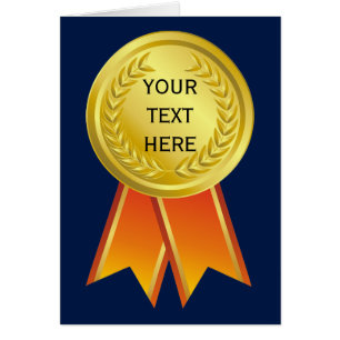 PRIER RIBBON or I + votre backgr. & texte