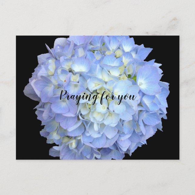 Prière carte postale scène de plage verset écritur (Devant)