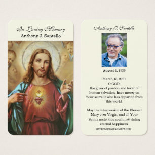 Prière commémorative funéraire catholique Saint-Ma