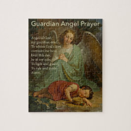 Prière d'ange gardien pour le puzzle de garçons