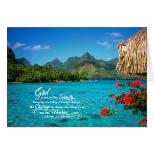 Prière de sérénité & Bora Bora