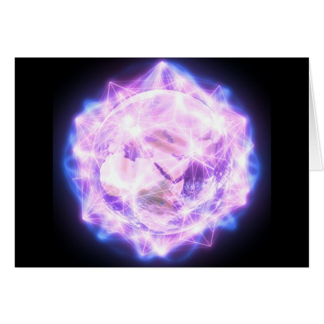 Prière pour la carte de Gaïa (Devant horizontal)