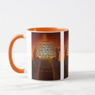 Prière Pour La Protection Quotidienne Mug À Deux T