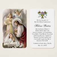 Prières de la première communion | Fille Communion