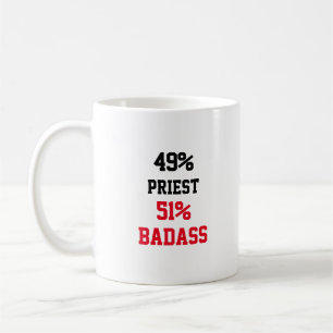 Priest Badass Kaffeetasse