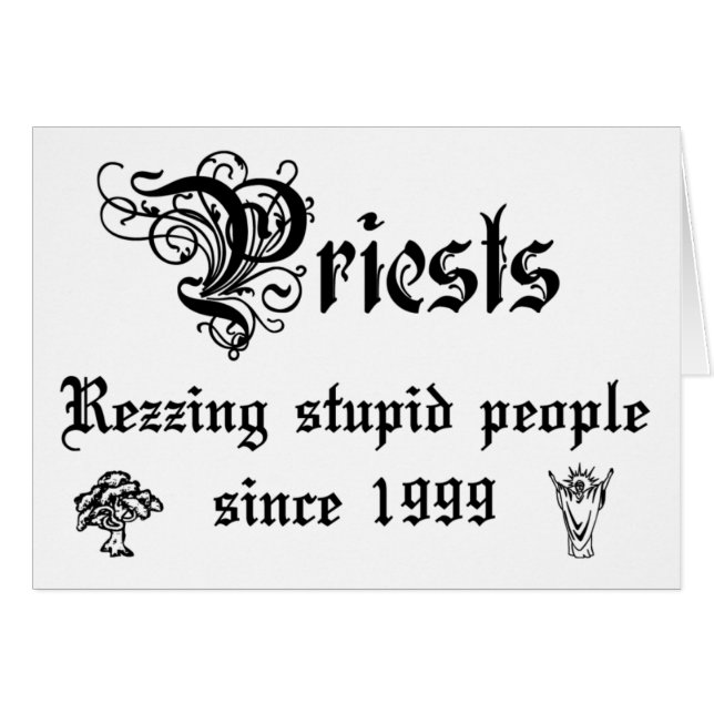 Priester (Vorderseite (Horizontal))