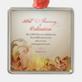 Priester, 50. Jahrestag der Segnung Silbernes Ornament