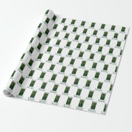 Priester 50 Jubiläum der Ordination Leder Look Geschenkpapier