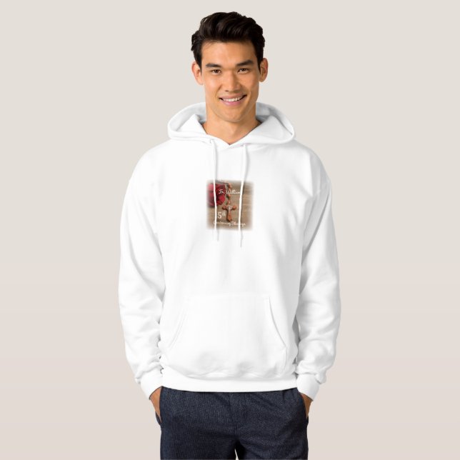 Priester 5. Ordination Jubiläum Rose und Rosary Hoodie (Vorne ganz)