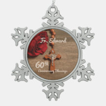 Priester 60. Ordination Jubiläum Rose und Rosary