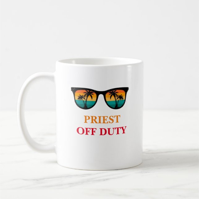 Priester außer Dienst Kaffeetasse (Links)