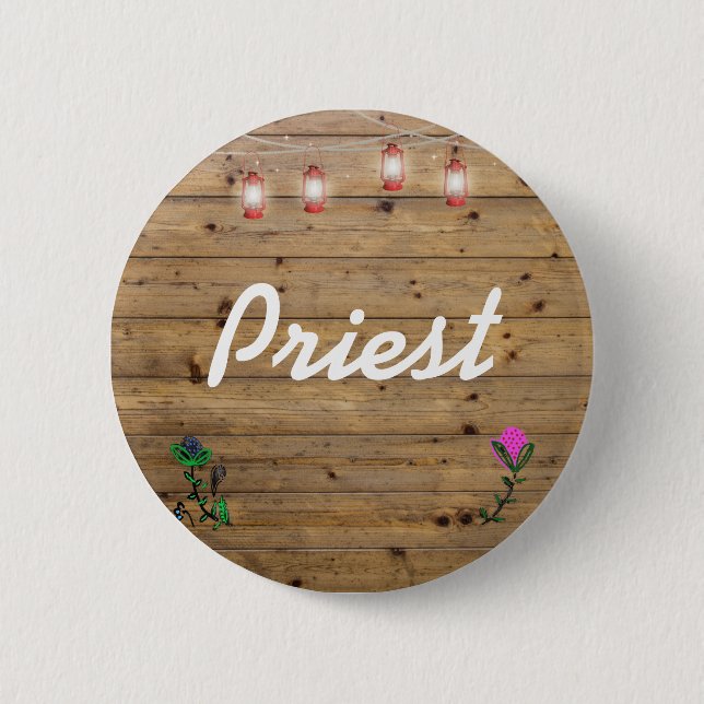 Priester Button (Vorderseite)