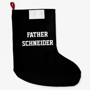 Priester Clergy Deacon Katholische Religiöse Großer Weihnachtsstrumpf