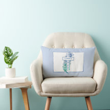 Priester Cross Blume Personalisiert