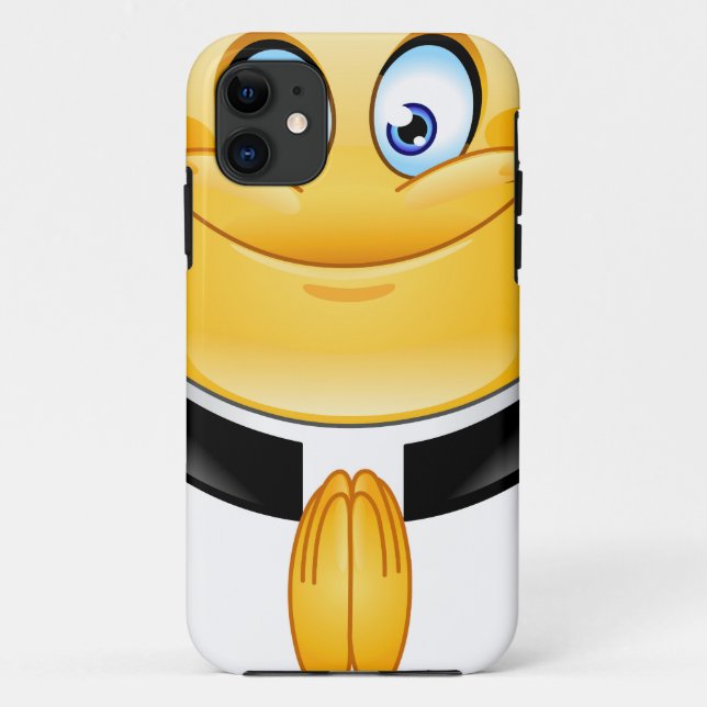 Priester Emoji Case-Mate iPhone Hülle (Rückseite)