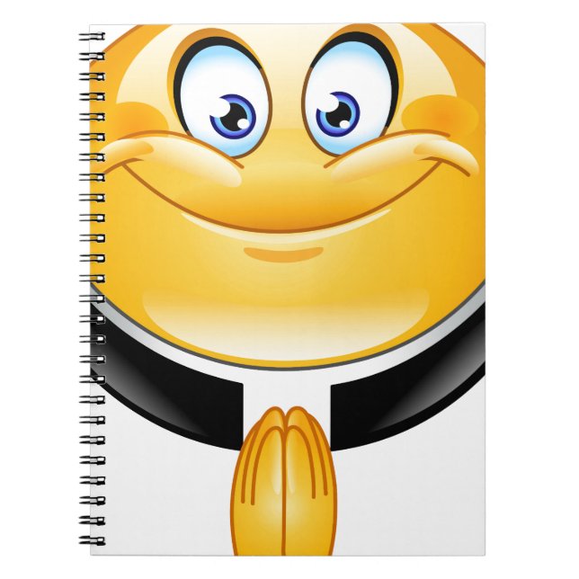 Priester Emoji Notizblock (Vorderseite)