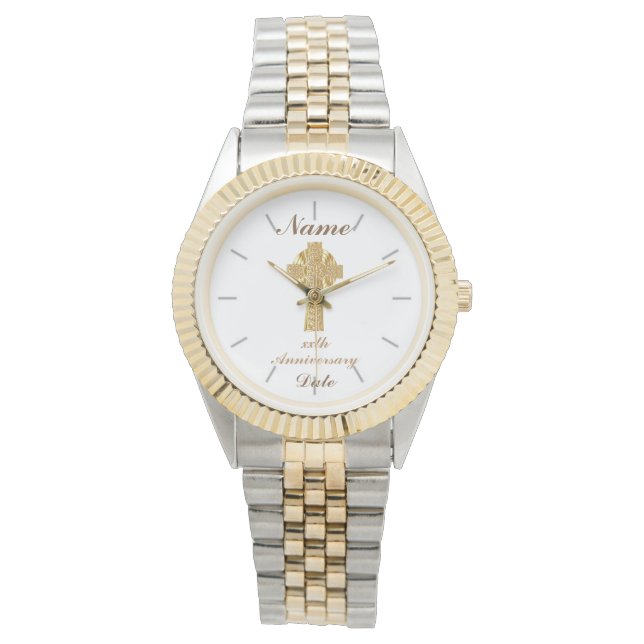 Priester Golden Jubilee 50. Gedenkveranstaltung Armbanduhr (Vorderseite)