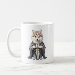 Priester King Siberian Husky Dog Kaffeetasse