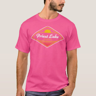 Priester Lake Idaho Priest Camping Ristorante da V T-Shirt