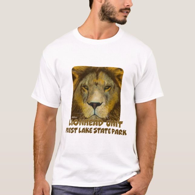 Priester Lake Staat Park, Idaho, Lionhead Unit T-Shirt (Vorderseite)