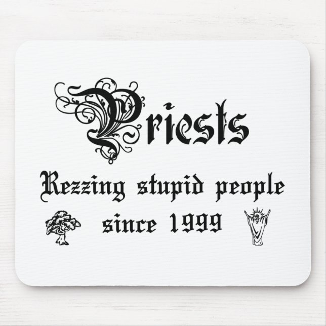 Priester Mousepad (Vorne)