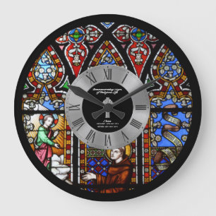 Priester RETIREMENT - Gedenkuhr Große Wanduhr