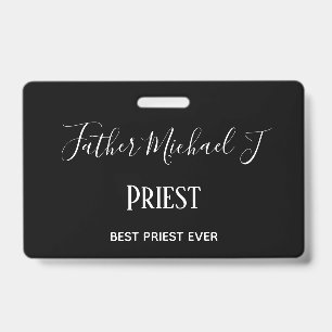 PRIESTERGESCHENKE - personalisierte Klassische Sch Ausweis