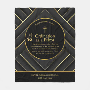 Priesterordinierung Neuer Priester neu Ordiniert Fleecedecke