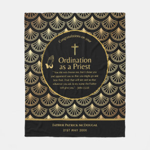 Priesterordinierung Neuer Priester neu Ordiniert Fleecedecke
