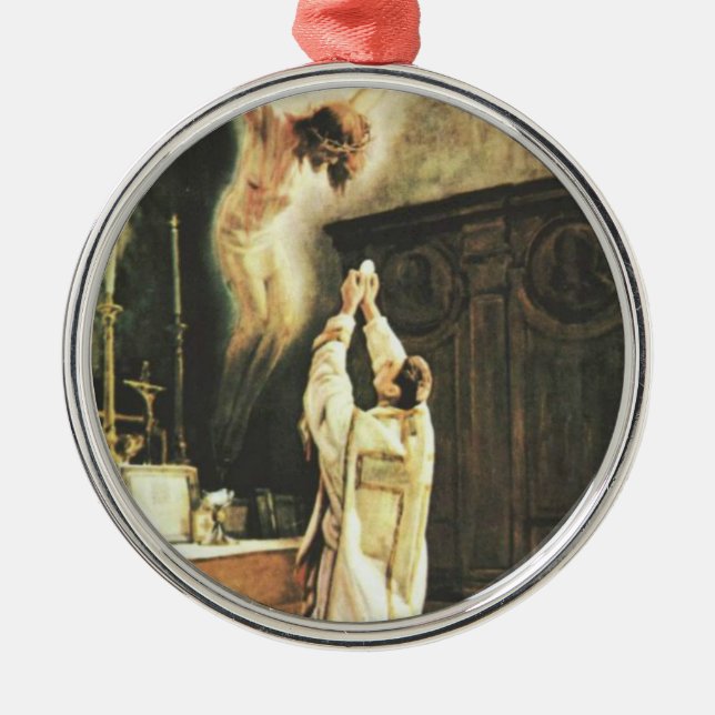 PRIESTERtraditioneller KATHOLISCHER Ornament Aus Metall (Vorne)